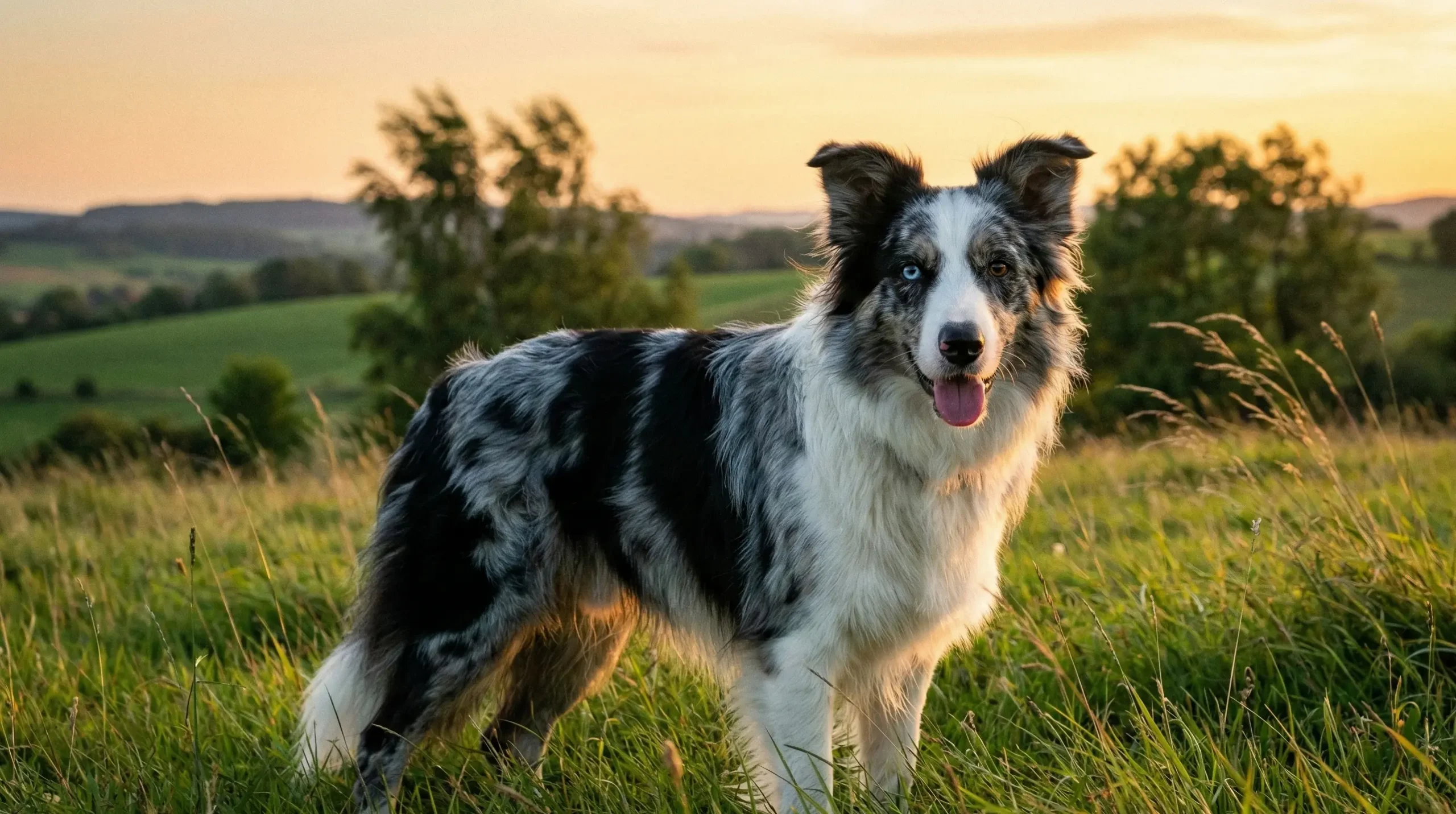 berger australien croisé border collie