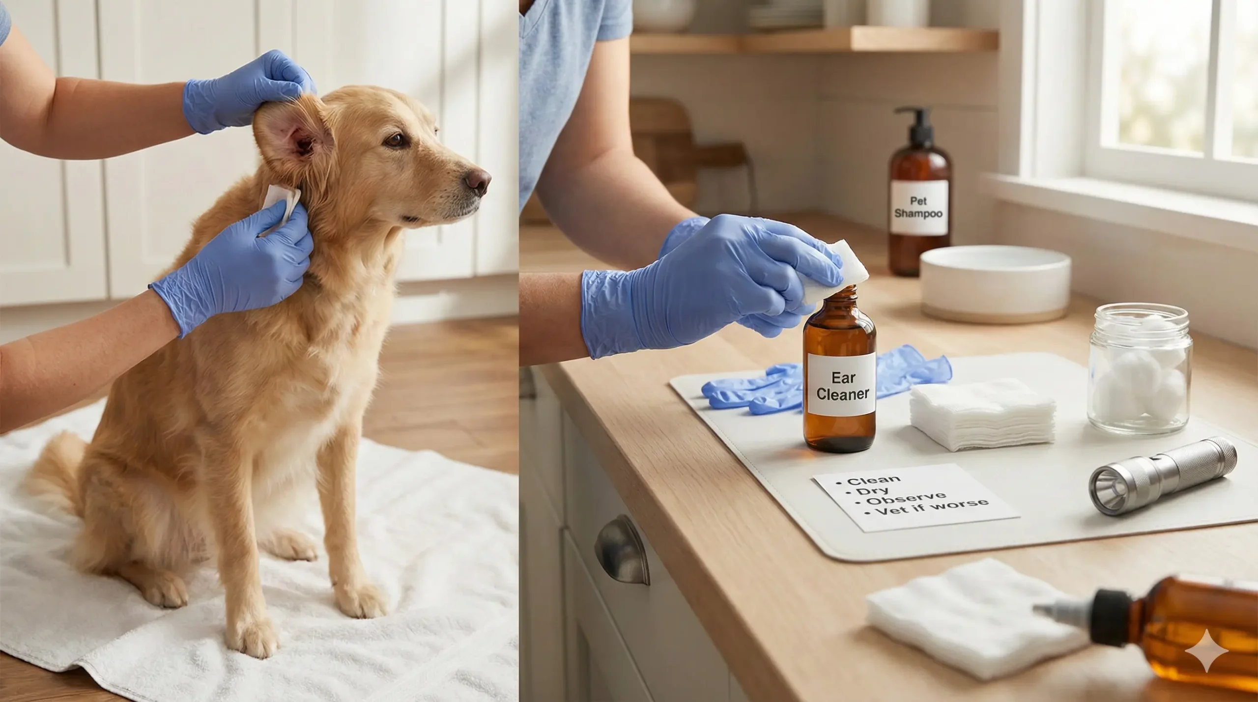 infection oreille chien traitement maison