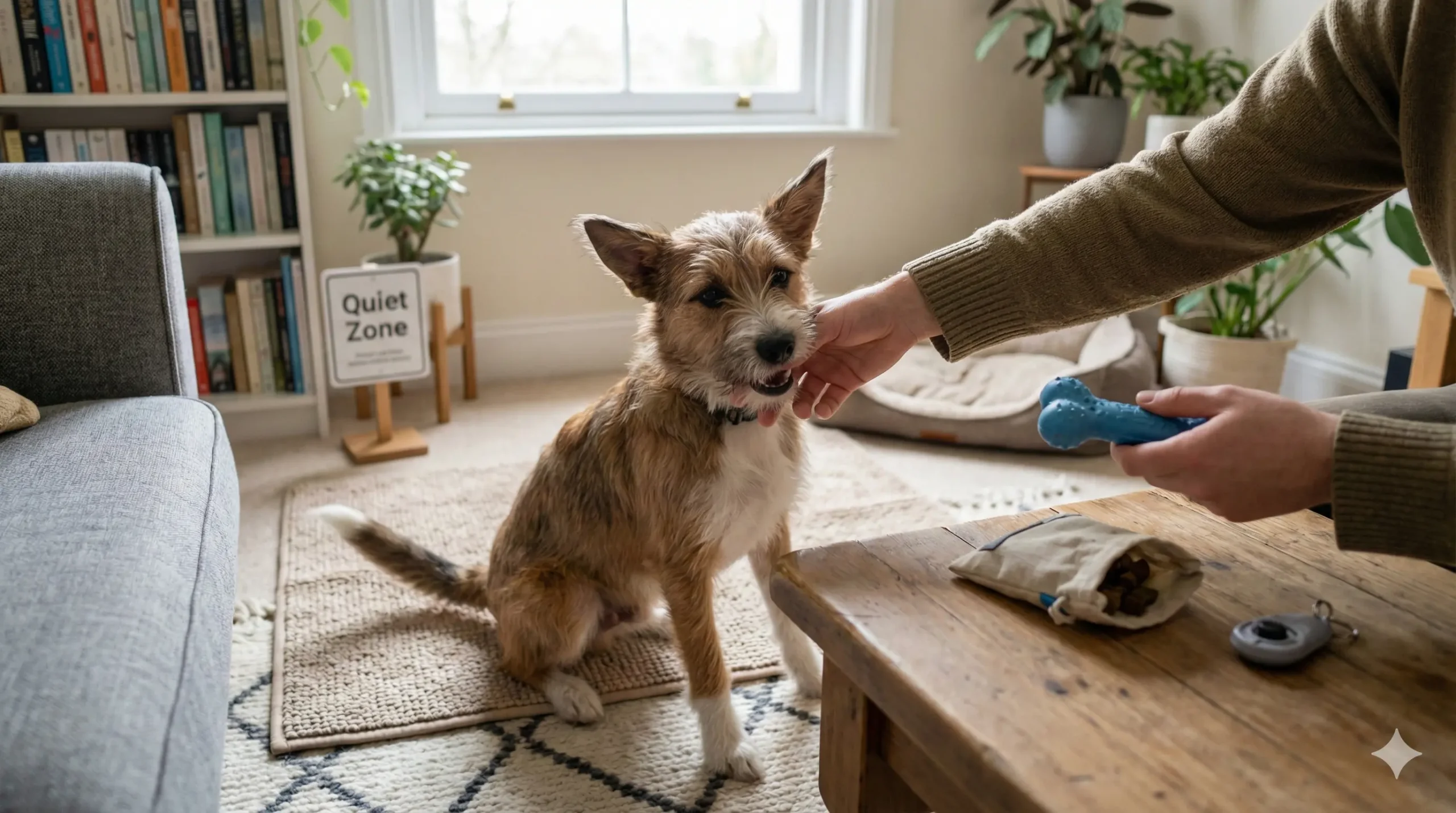 mon chien me pince avec ses dents