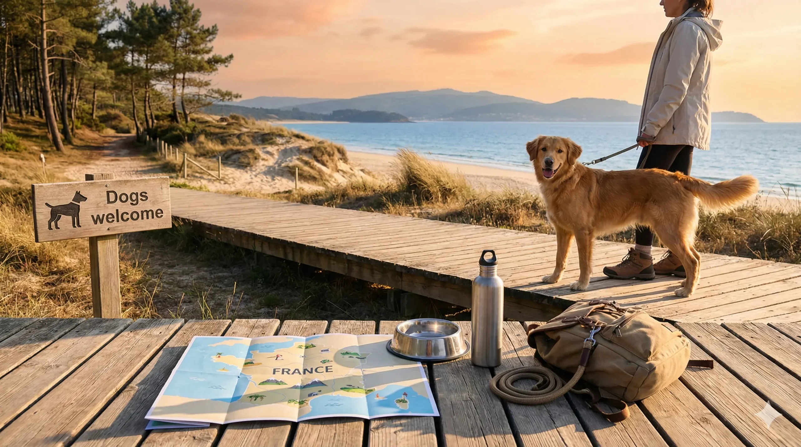 ou partir en vacances avec son chien en france