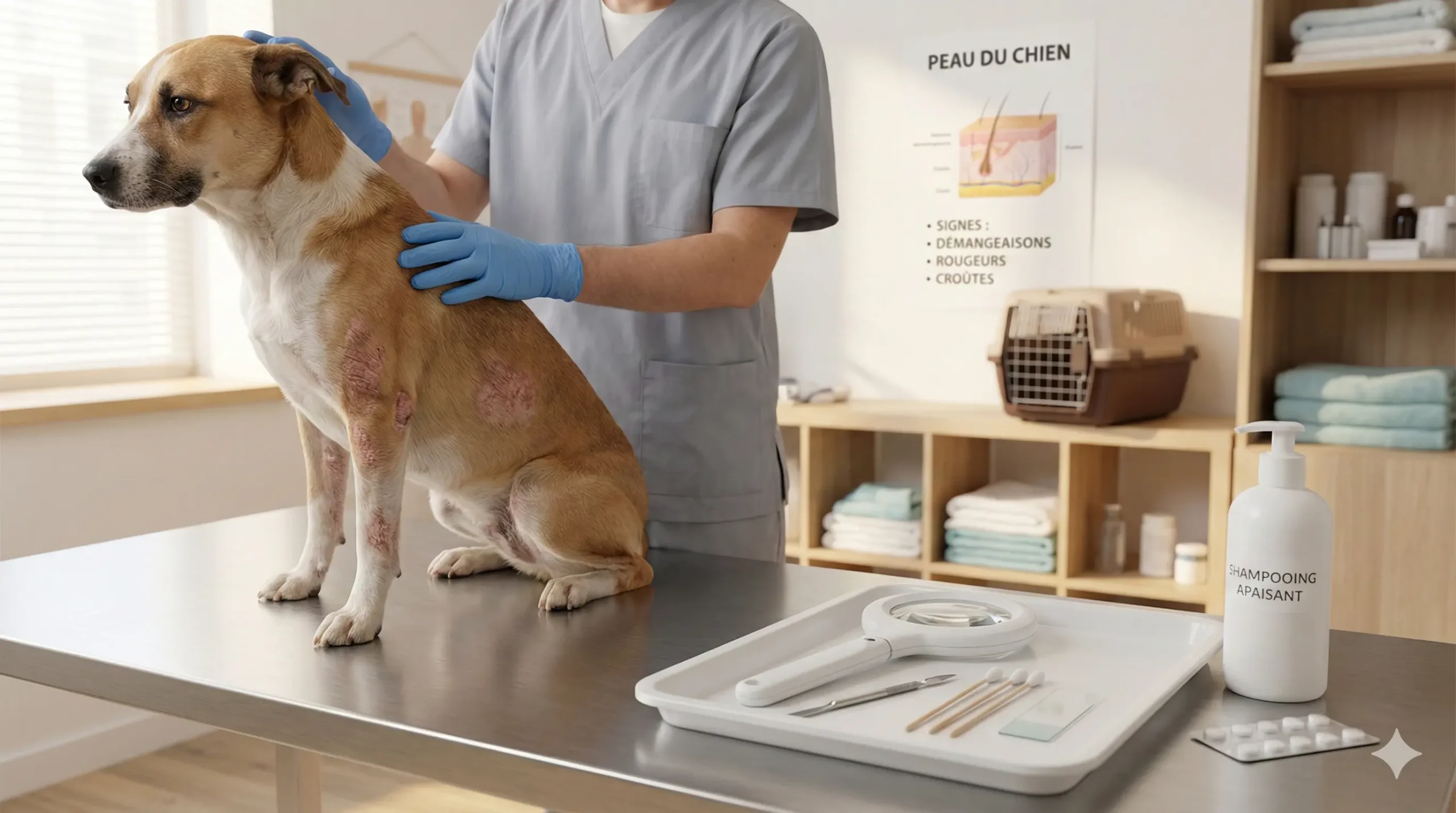 psoriasis chien